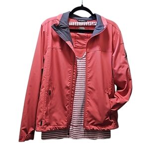 Columbia Titanium Women's Pink Lightweight Sport Jacket Size Large